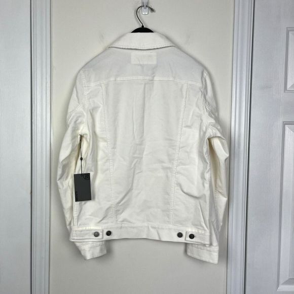 NEW G/Fore G4 Men's Large Retro‎ Trucker Style Corduroy Jacket Snow White $255 - Picture 4 of 6